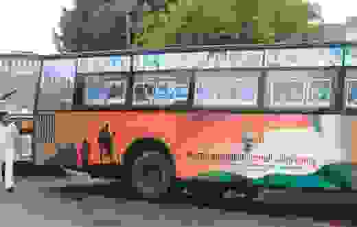 Gandhi peace bus